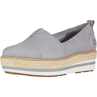 Imagem de Timberland Emerson Point Slip-on feminino, Medium Grey Full Grain Leather, 9.5 B (M)