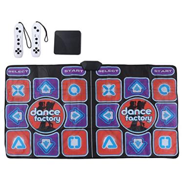 Imagem de Tapete de Dança para Crianças Adultas, Tapete de Dança Eletrônico para TV, Tapete de Dança Duplo Musical Com Alça Sem Fio, para Educação Infantil, Exercícios, Dança de Ioga