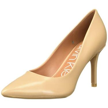Imagem de Calvin Klein Sapato feminino Gayle, Desert Sand Couro 270, 40