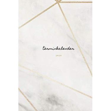 Imagem de Terminplaner 2020 gold marmor: Wochenkalender - Wochenplaner -beige - Kalender Taschenkalender und Terminkalender für das neue Jahr -Termine selbst ... a5 format- modernes grafisches design