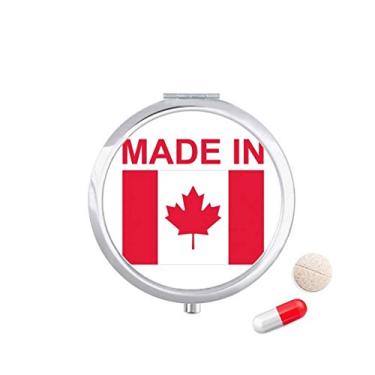 Imagem de Estojo de comprimidos feito no Canadá, caixa de armazenamento de remédios
