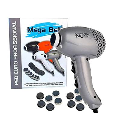 Imagem de Aparelho Pedicuro Mega Bell Profissional Motor de Lixar Pé Cor:Prata;Voltagem:110v