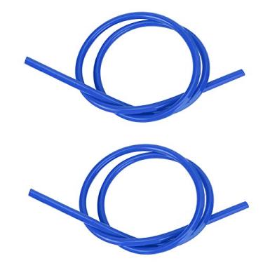 Imagem de Conjunto de fios de velas de ignição de silicone, conjunto de fios de cabo de ignição de vela de ignição de 8 mm é adequado para padrões de ignição eletrônica (azul)
