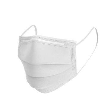 Imagem de Kit 50 Máscaras Hospitalar Tnt Descartável