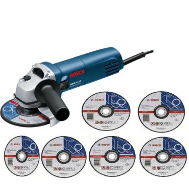 Imagem de Esmerilhadeira Lixadeira Bosch 220v C/ 6 Discos