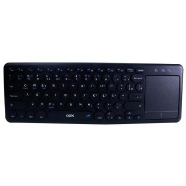 Imagem de Teclado Sem Fio Wireless Reference Oex Tc509 Abnt2 Preto-Unissex