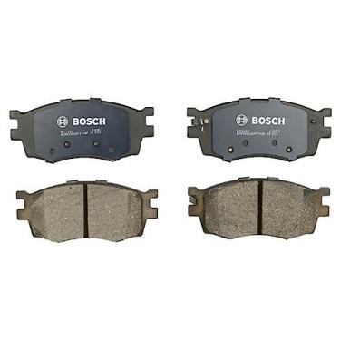 Imagem de Bosch Conjunto de pastilhas de freio a disco de cerâmica premium QuietCast BC1156 para Hyundai: 2006-2011 Destaque; Kia: 2006-2011 Rio, 2006-2011 Rio5; Frente
