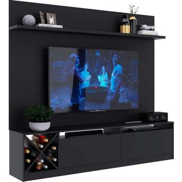 Imagem de Painel Home De TV 50 Polegadas 2 Portas Em MDP 180cm Quiditá