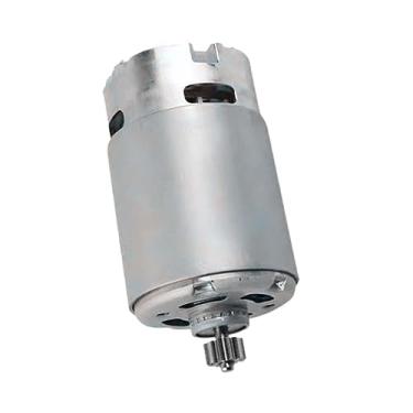 Imagem de Kokiya Motor elétrico DC Motor de alta potência de cobre para furadeira elétrica, motor de engrenagem para projetos eletrônicos, reparo de veículos RC, 12 dentes