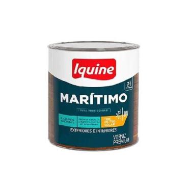 Imagem de Verniz Marítimo Premium Para Madeira Brilhante 900ml Iquine