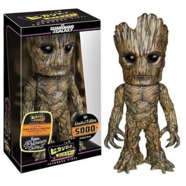 Imagem de Guardiões Da Galáxia - Boneco Funko Hikari Sofubi Groot Premium 27,5cms