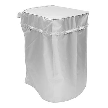 Imagem de Hemobllo Tampa Da Máquina De Lavar Roupa Tampa Protetora Superior Da Secadora Tampa Do Zíper Tampa Da Secadora Tampa Da Máquina Seca Lavadora Secadora Tampa Superior Da Secadora