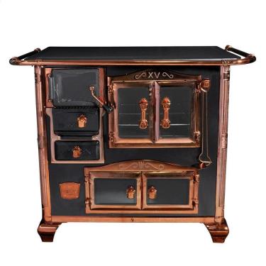 Imagem de Fogao a Lenha Venax n 1 Princess Preto Rose Gold