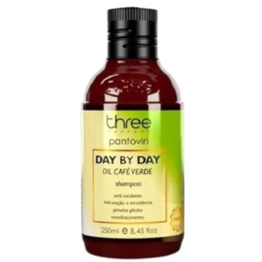 Imagem de Kit Shampoo Mascara Café Verde Pantovin Day By Day 500ml - Three Therapy (01 Shampoo Café Verde Oil Day by Day 250ml)