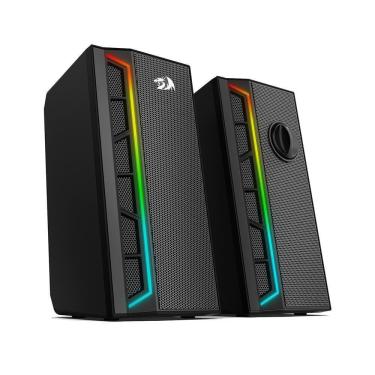 Imagem de Caixa de Som Gamer Calliope RGB Preto - Redragon GS580