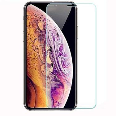 Imagem de 3 peças de vidro temperado, para iPhone X XS XR 12 7 8 6 6s Plus 5 5S SE 11 Pro Max protetor de tela - para iphone SE 2020