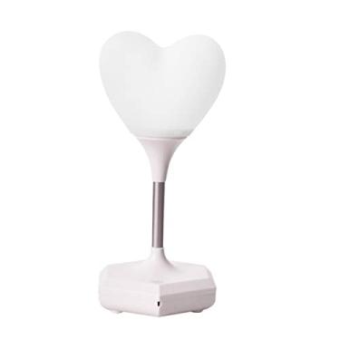 Imagem de Gadpiparty 3 luminárias de led luminária usb Iluminação de LED decoração infantil decoração LED luz noturna em forma de coração lâmpada de carregamento USB controle remoto luz de carregamento