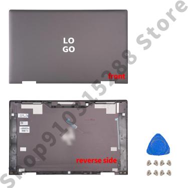 Imagem de Laptop tampa traseira para HP ENVY  13-AY TPN-C147  caso inferior  dobradiças  Notebook peças de