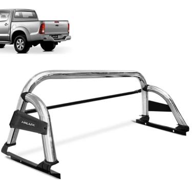 Imagem de Santo Antonio Hilux 2005 a 2015 Cromado ST Com Barra