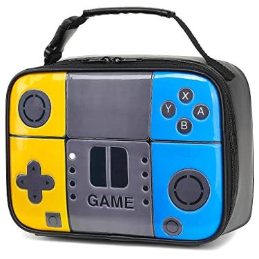 Imagem de Lancheira Infantil Menino Isolado Lancheira Jogo Saco de Almoço Térmico de Couro para Escola Isolada Bolsa Cooler Jogo Lancheiras para Meninos Meninas Crianças Crianças Crianças Adolescentes