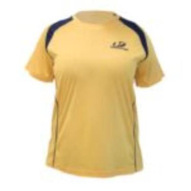 Imagem de Camiseta  Tshirt  Brasil Feminina   342 Amarelo/Azul Marinho 2P - Hamm