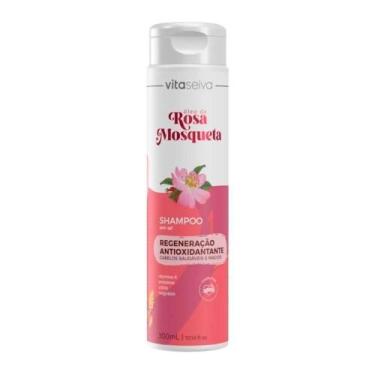 Imagem de Shampoo Vita Seiva Óleo De Rosa Mosqueta Regeneração Antioxidante 300M