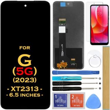 Imagem de Substituição de tela LCD Touch Digitalizador Assembléia para Motorola Moto G 5G 2023 XT2313 XT2313-3 XT2313-4 XT2313-6 6,5 polegadas