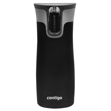 Imagem de Garrafa Térmica Bebida 473ml Inox Contigo West Loop Verde
