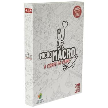Imagem de Galápagos, MicroMacro: A Cidade do Crime, Jogo de Tabuleiro para Amigos, 1-4 jogadores, 15-45 minutos por partida