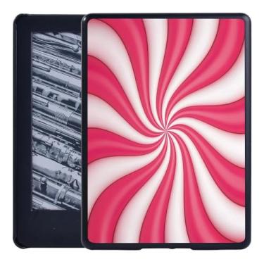 Imagem de Capa rígida para tablet Kindle 10ª/8ª geração/Kindle Paperwhite 1 5th/2 6th/3 7th/4 10th Tablet Capa protetora durável (6.3D vermelho formato branco, Paperwhite 1 2 3)