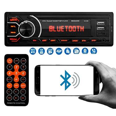 Imagem de Som Automotivo MP3 Player 25W First Option - Bluetooth 2 entradas USB SD Card Aux FM - Controle Remoto - Modelo 5599