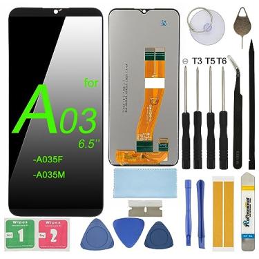 Imagem de Substituição de tela LCD para Samsung Galaxy A03 A035F DS-A035M Montagem LCD Display Touch Screen Digitalizador com ferramentas adesivas
