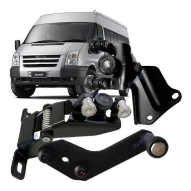 Imagem de Kit Carrinho Guia Transit Correr Porta Lateral 2009 2010 2011 2012 201