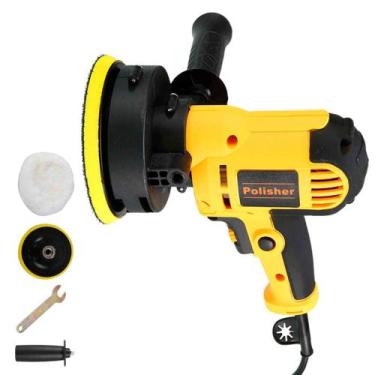 Imagem de Maquina Polidora Lixadeira Polimento 700W Politriz Polir Portatil Lixa