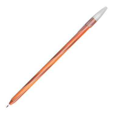 Imagem de Caneta Esferográfica CIS Spiro Glow 0.7mm, Laranja, Caixa com 12 unidades