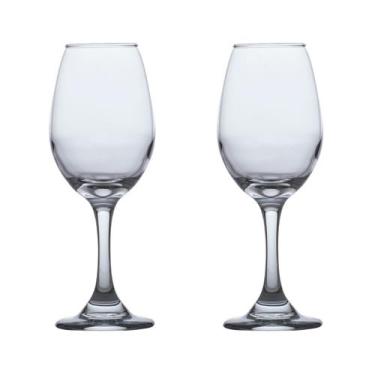Imagem de Taça de Vinho Degustação Vinho tinto Agua  365ml -2 Unidades - CRISTAR