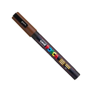 Imagem de Caneta Posca PC-3M UniBall Unidade, Marrom