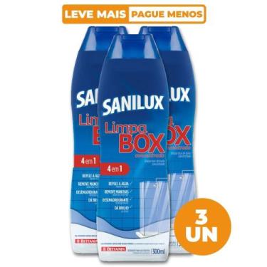 Imagem de Kit Limpa Box 4 em 1 300ml com 3 Unidades Sanilux Bettanin