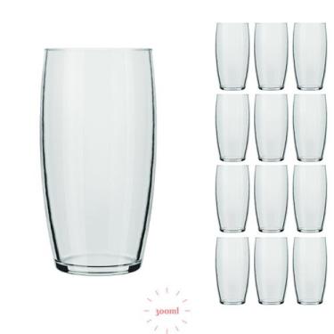 Imagem de Jogo 12 Copos Chiques 300ml Oca Drinks Vidro Agua e Suco - NADIR FIGUE