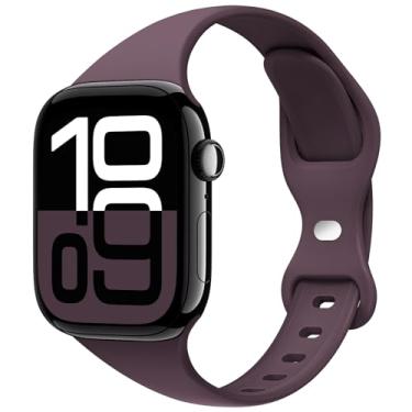 Imagem de STG Sport Pulseira compatível com Apple Watch séries 5/4/3/2/1 de 38 mm, 40 mm, 42 mm e 44 mm S/M M/L, cáqui)