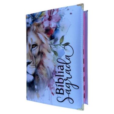 Imagem de Biblia NTLH Leão Safira - capa dura Acolchoada SBB