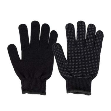 Imagem de Luva Tricotada Pigmentada Tamanho G Preta Delta Plus - DELTAPLUS, G, P