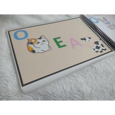 Imagem de Livro de atividades infantil para alfabetização impressa CONHECENDO AS