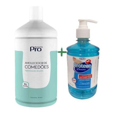 Imagem de Kit Amolecedor Cravos Comedões Trieta 10% Buona Vita, Sabonete Antissé