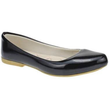 Imagem de Sapatilha Infantil Menina B2A Bico Fino 4001 - B2A KIDS, Preto, 30