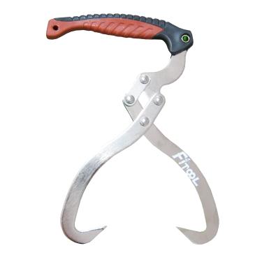 Imagem de 8 polegadas (200 mm), pegador de madeira, gancho de elevação de toras, pinças de madeira para levantamento de troncos, comprimento total 30 cm