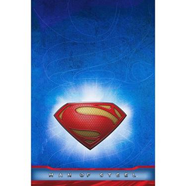 Imagem de Hallmark 230342 Superman: Man of Steel Plastic Tablecover