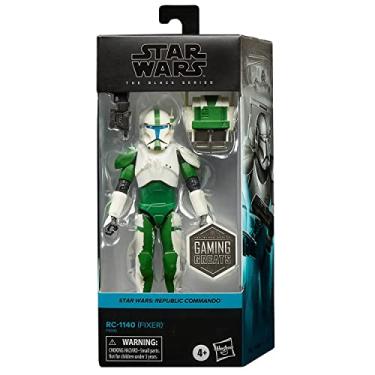 Imagem de Hasbro - Disney Star Wars The Black Series Gaming Greats - Republic comando RC-1140 (Fixer) Action Figure (Exclusive) (F5592)