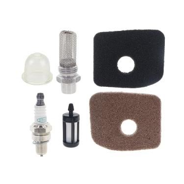 Imagem de Chacarbtu Spark Arrestor 4229-140-6905 Kit de filtro de ar para soprador STHIL BG56 BG66 BG86CE BG86Z BG86CEZ SH56 SH56C SH86 SH86C BR200