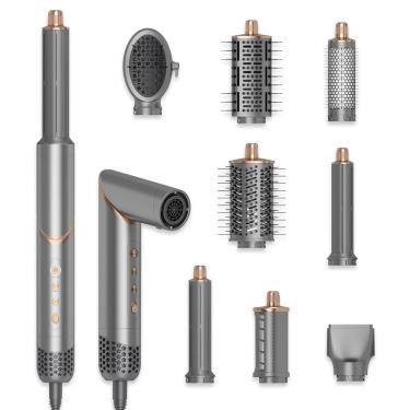 Imagem de Conjunto de escovas para secador de cabelo Dryship 8 em 1 Air Styler Ionic Foldabl